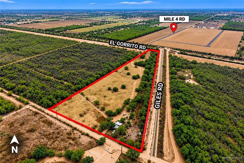 Land home at 001 Mile 3 Road, Penitas, Texas